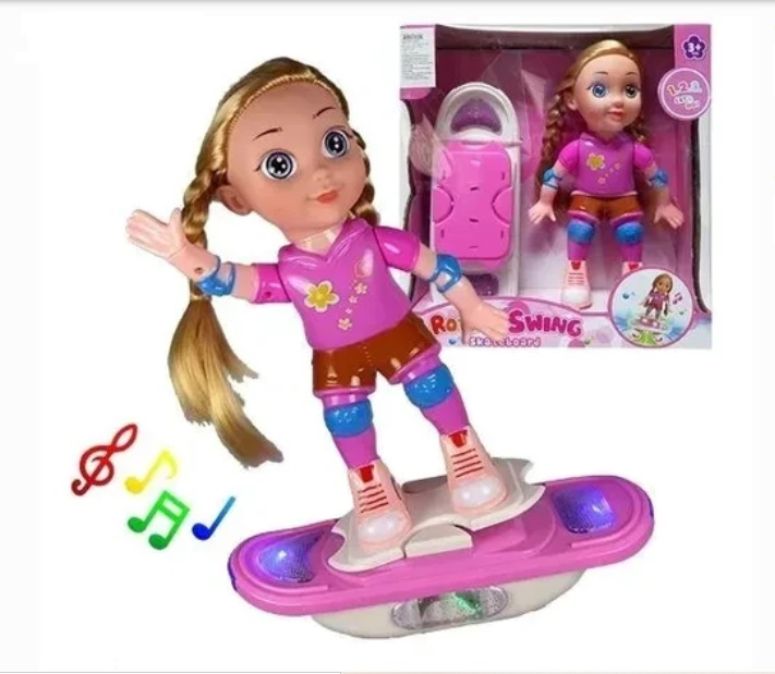 Muñeca skateboard