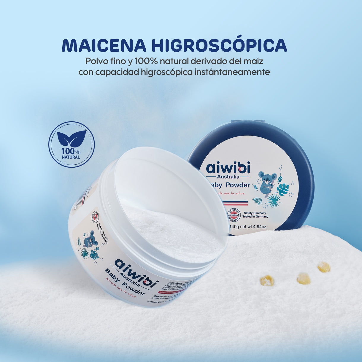 Polvo para bebé