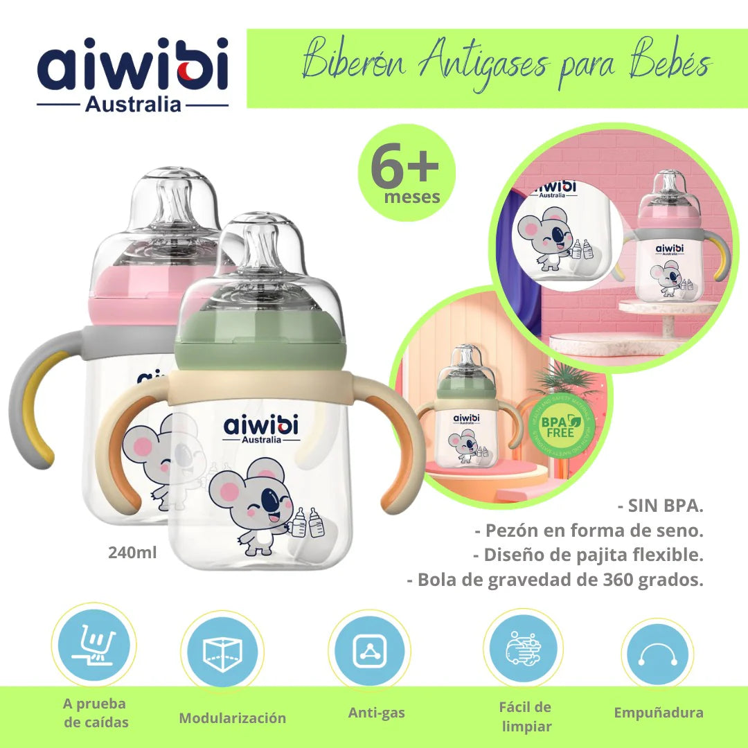 Mamadera antigases 240 ml
