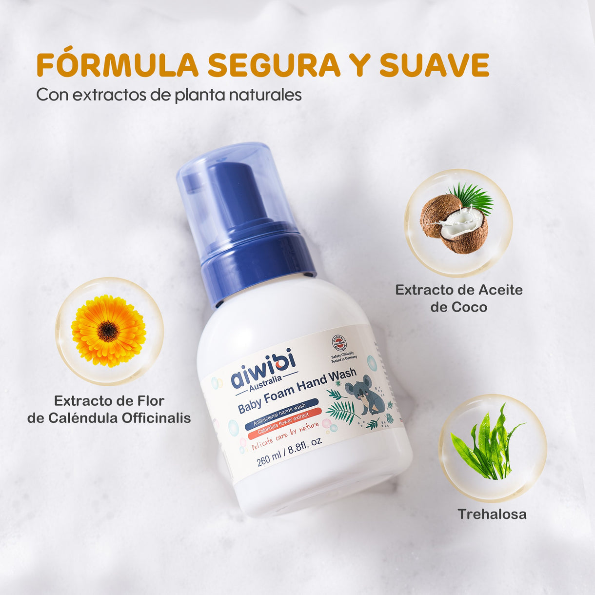 Jabón de espuma para manos