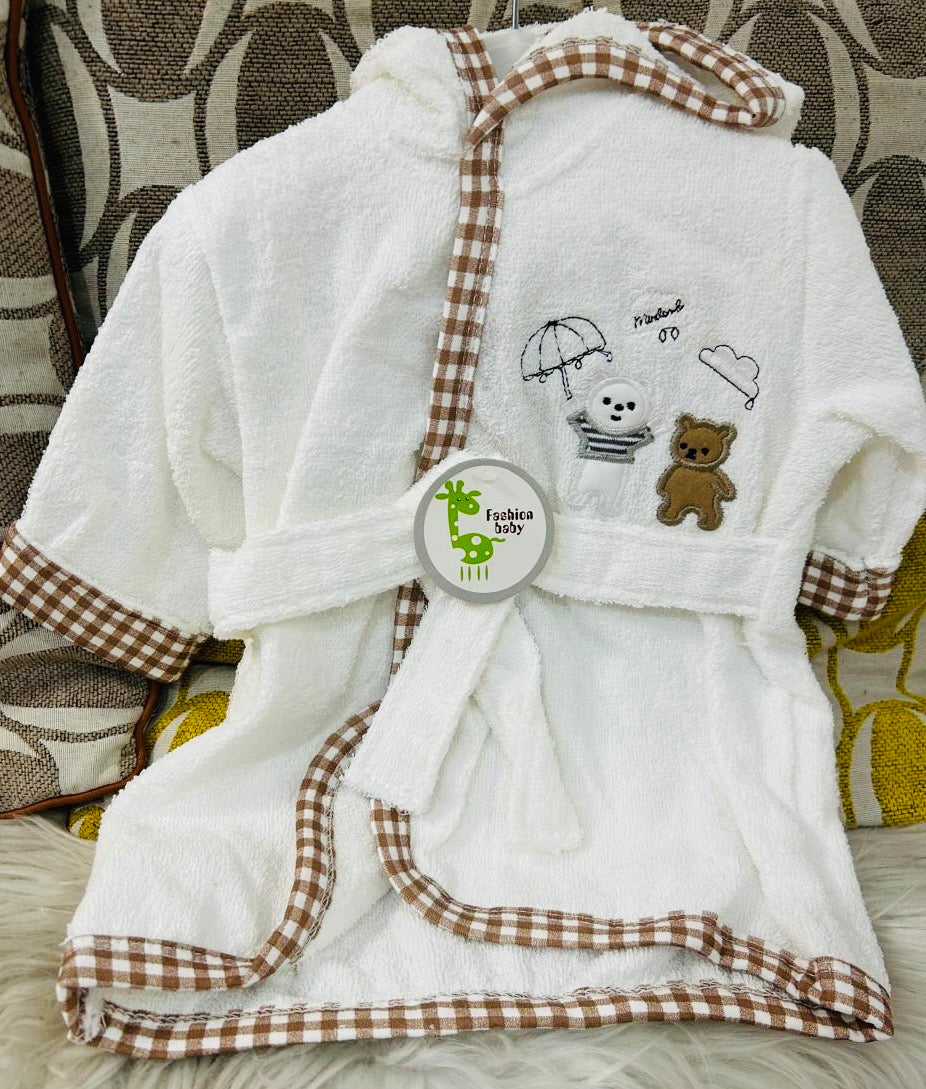 Salida de baño bebé