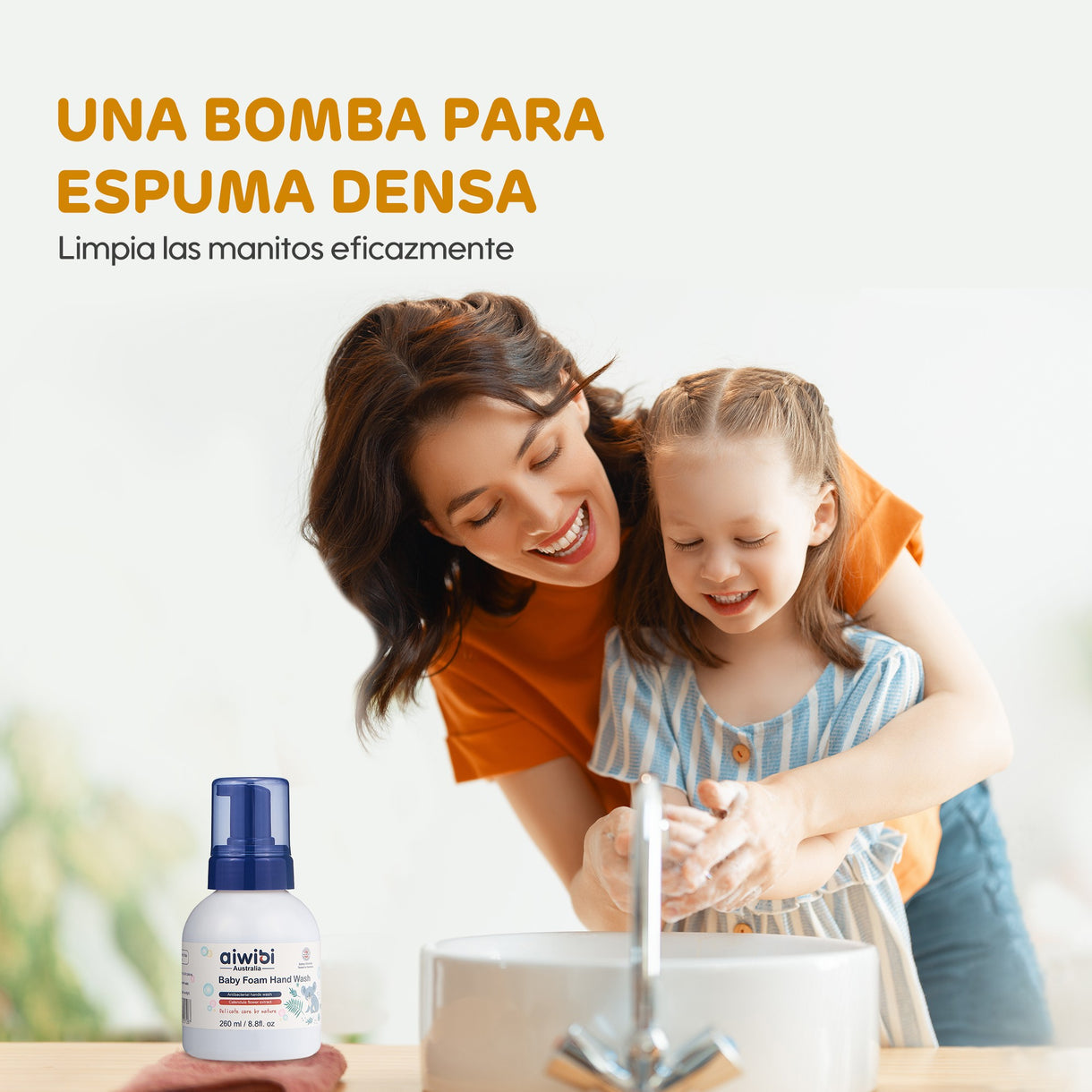 Jabón de espuma para manos