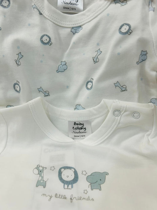 Pack x2 de bodys Colloky 6-9 meses