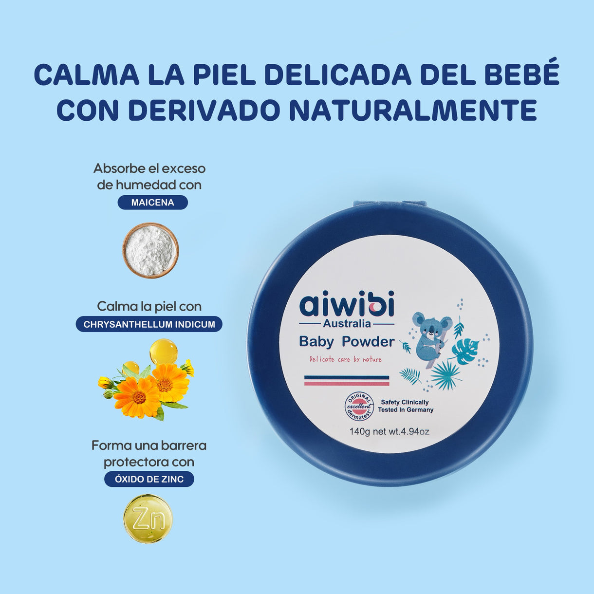 Polvo para bebé