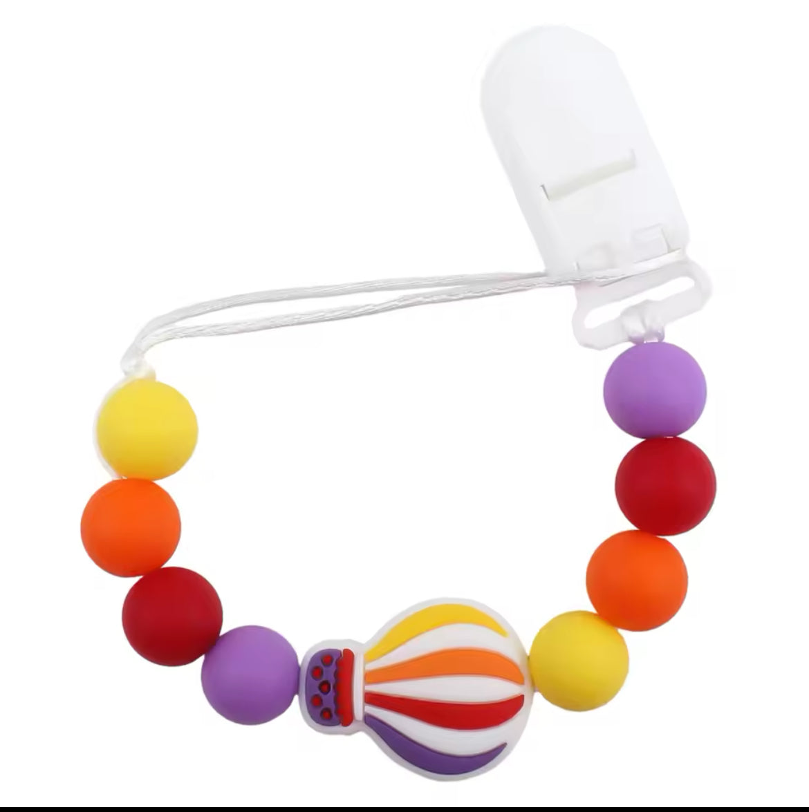 Porta chupete globo aéreo