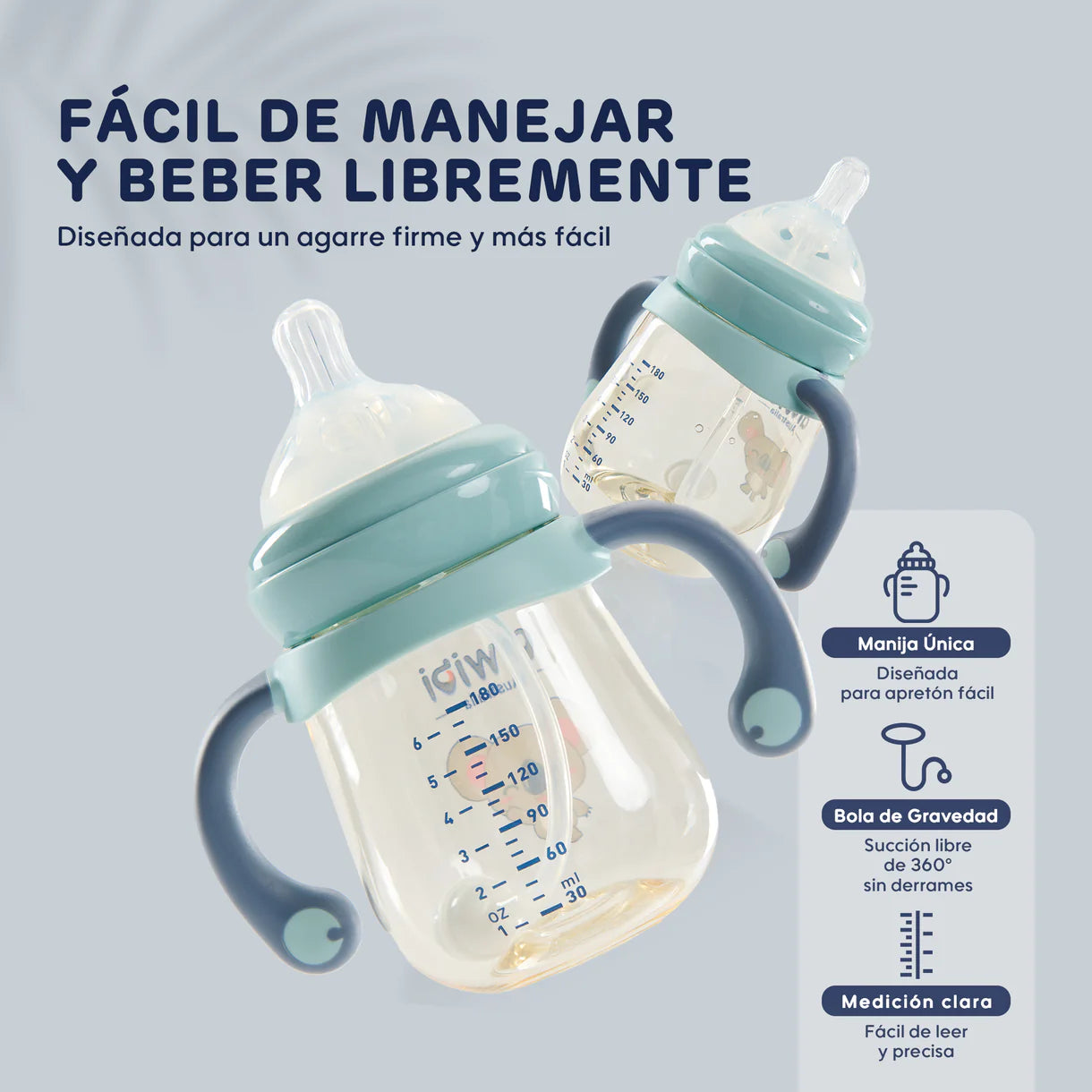 Mamadera antigases RN 120 ml