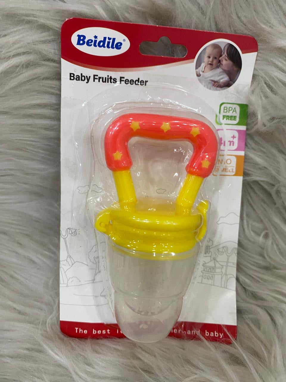 Chupete alimentador fruta