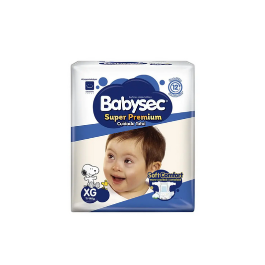 Pañales Babysec Super Premium
