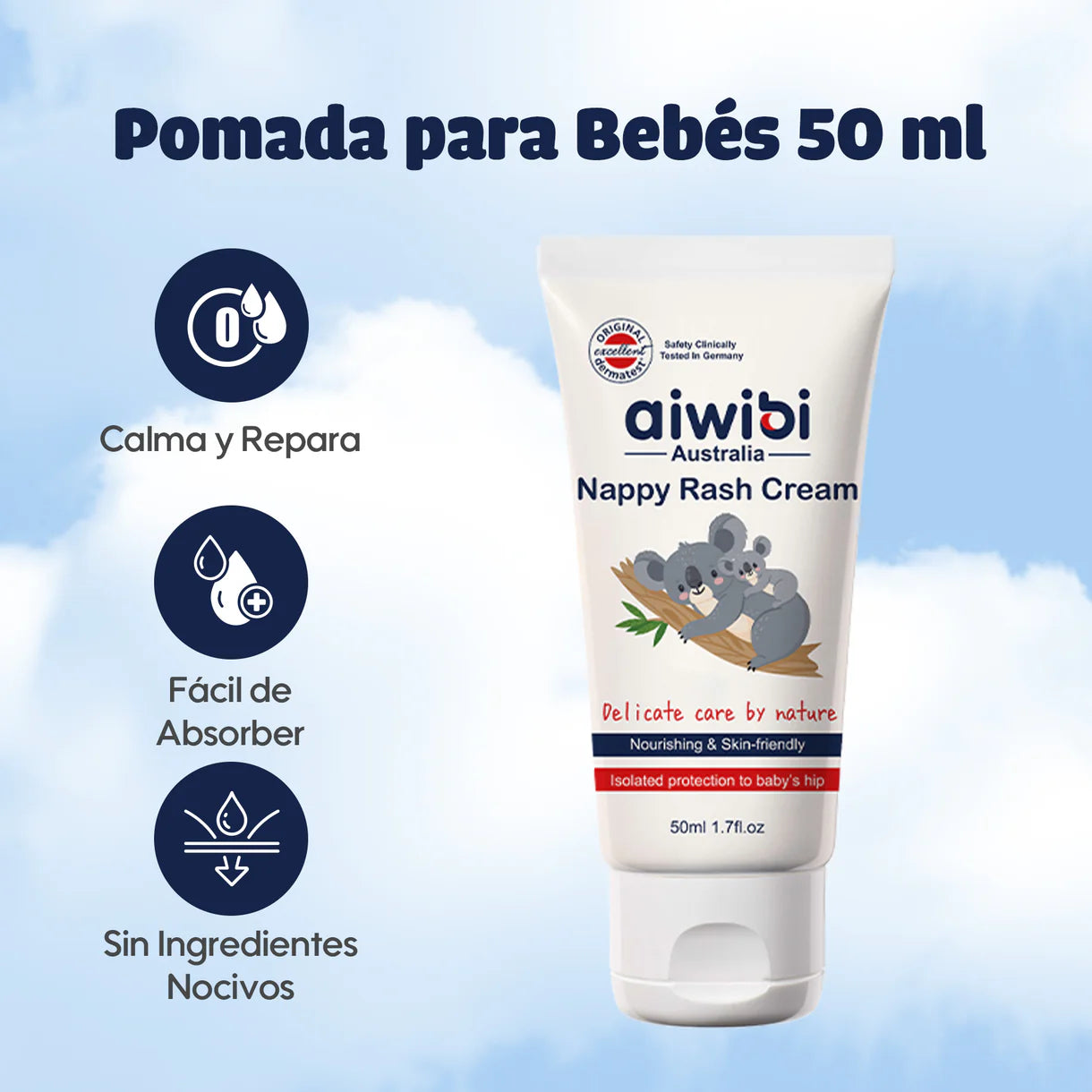 Pomada para bebés