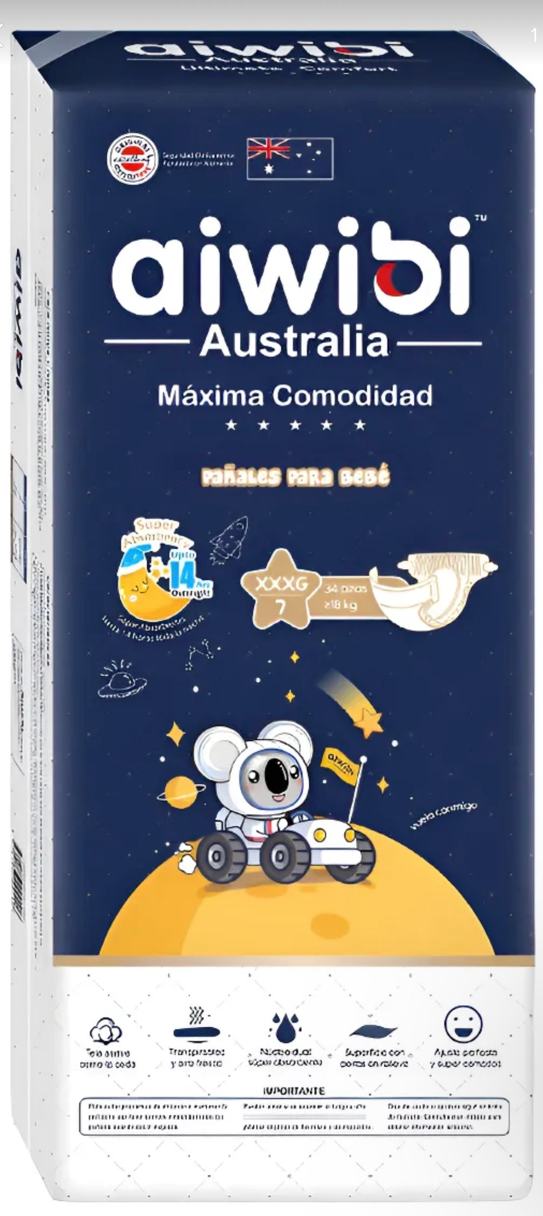 Pañal aiwibi dulce noche