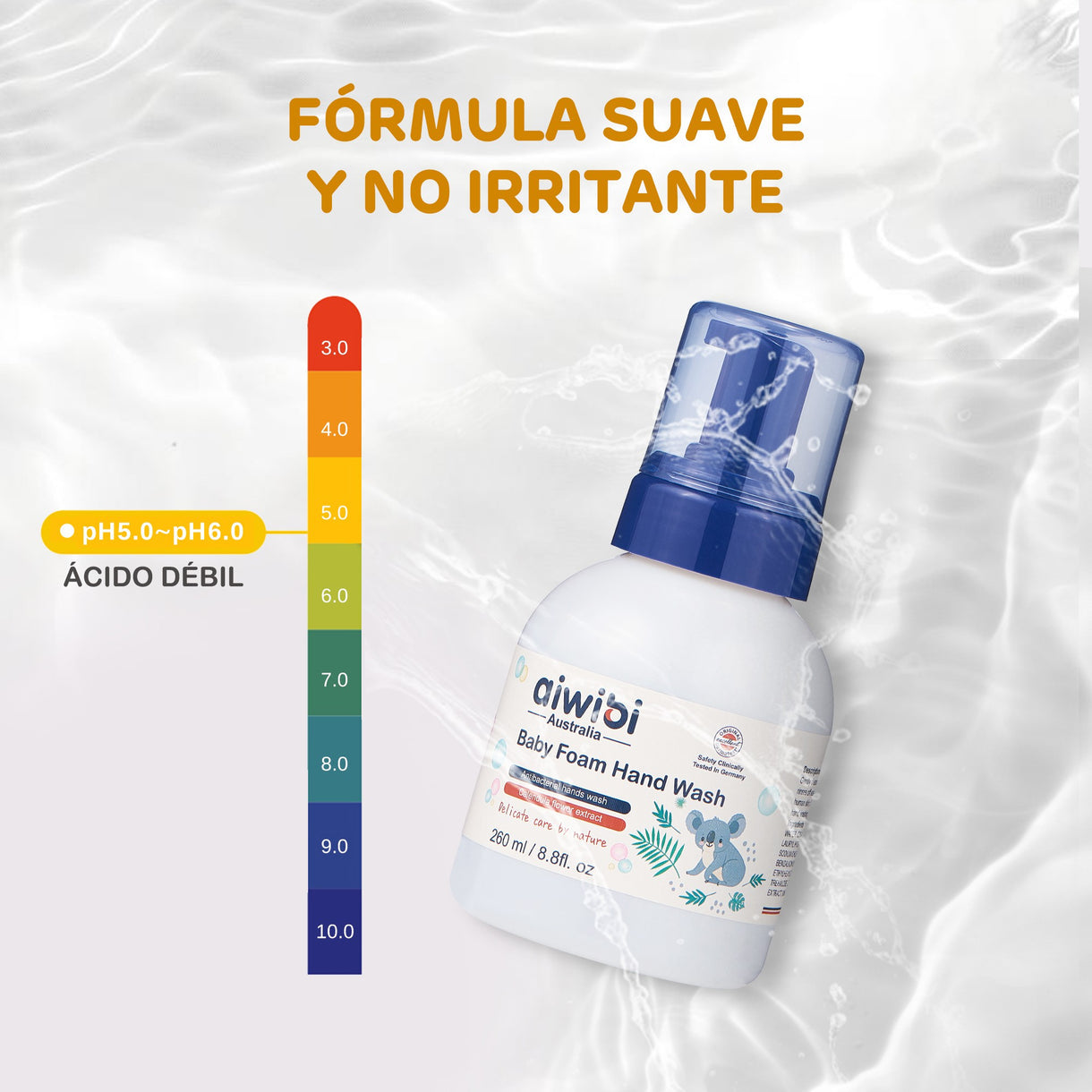 Jabón de espuma para manos