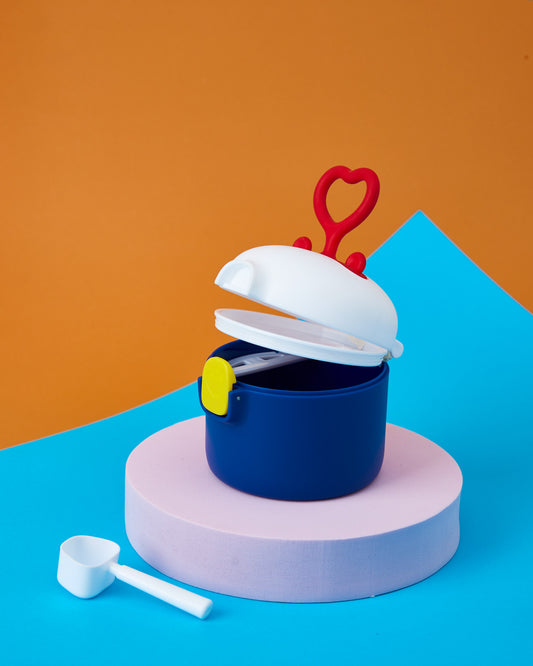Almacenador de leche corazón