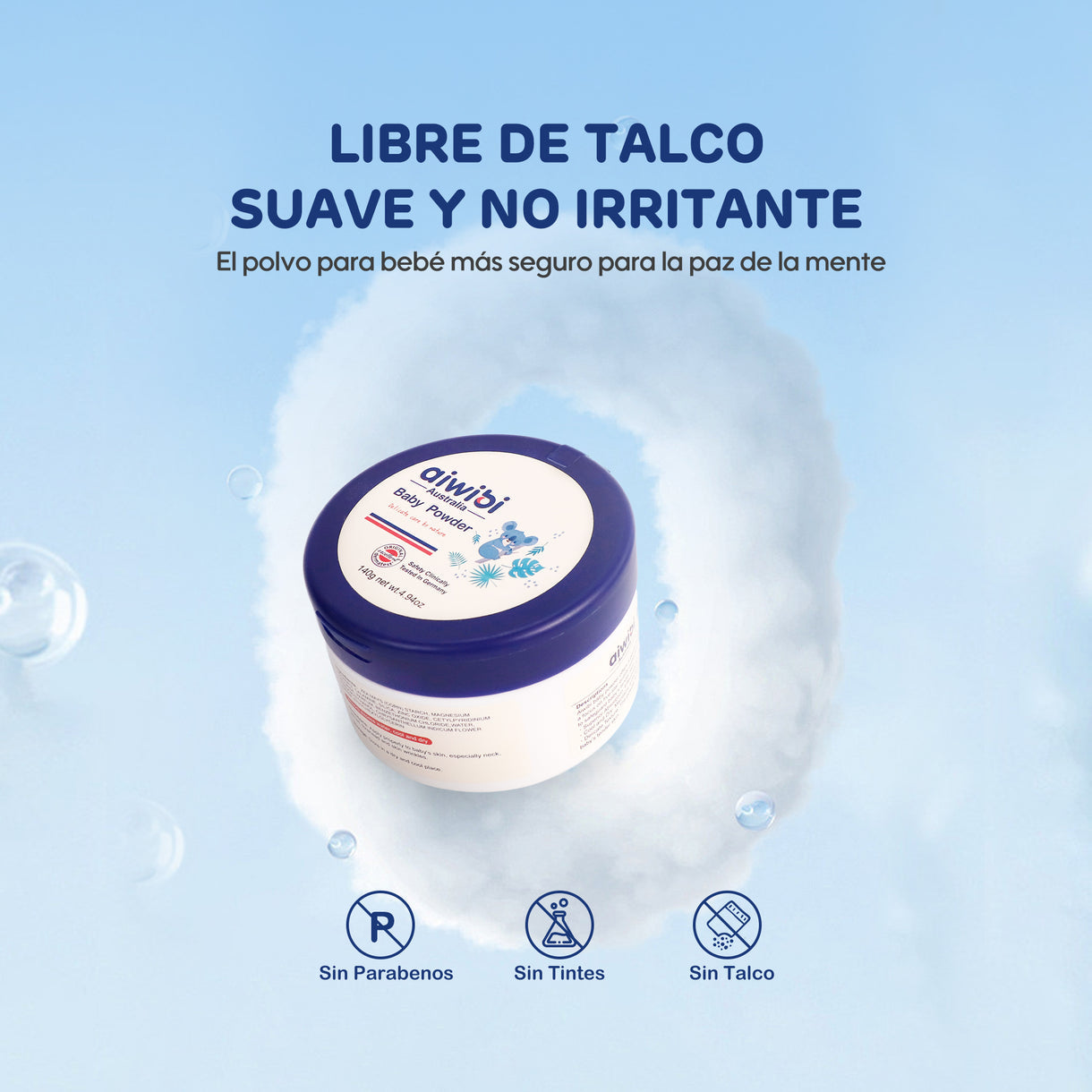 Polvo para bebé