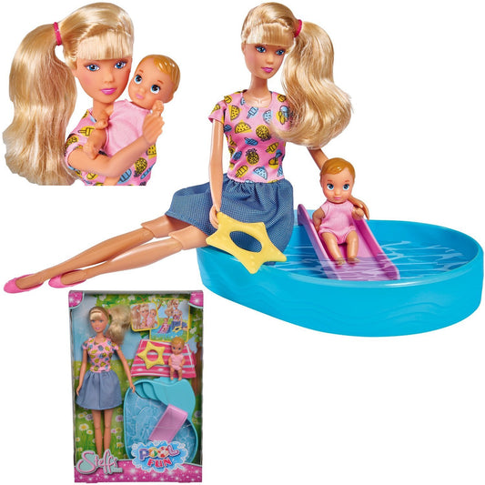 Steffi love Pool fun