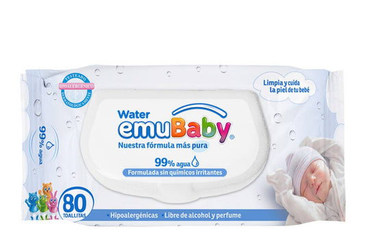 Toallas húmedas emubaby Water