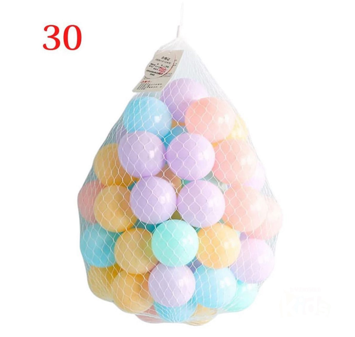 Corral con pelotas