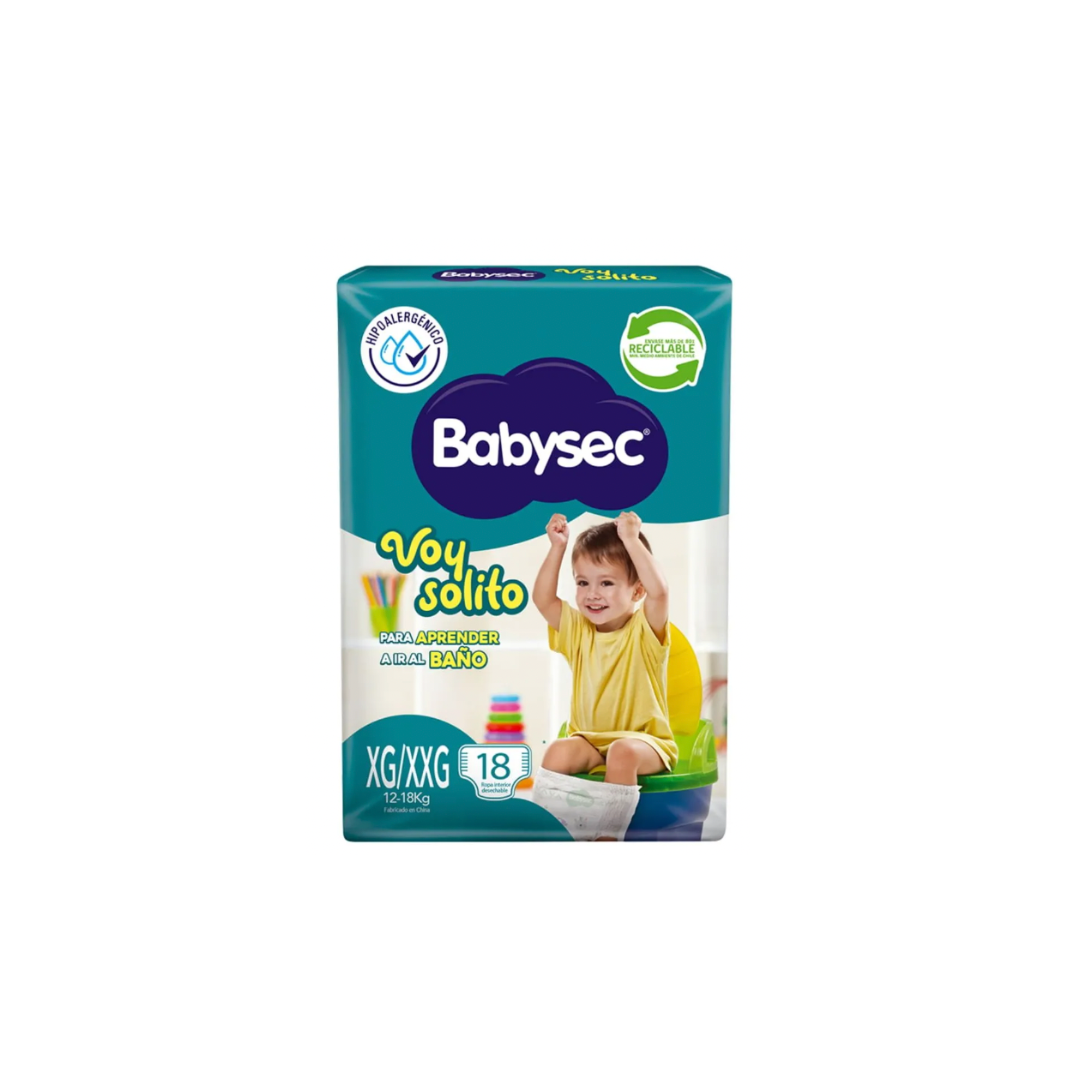 Pañales Babysec Voy Solito