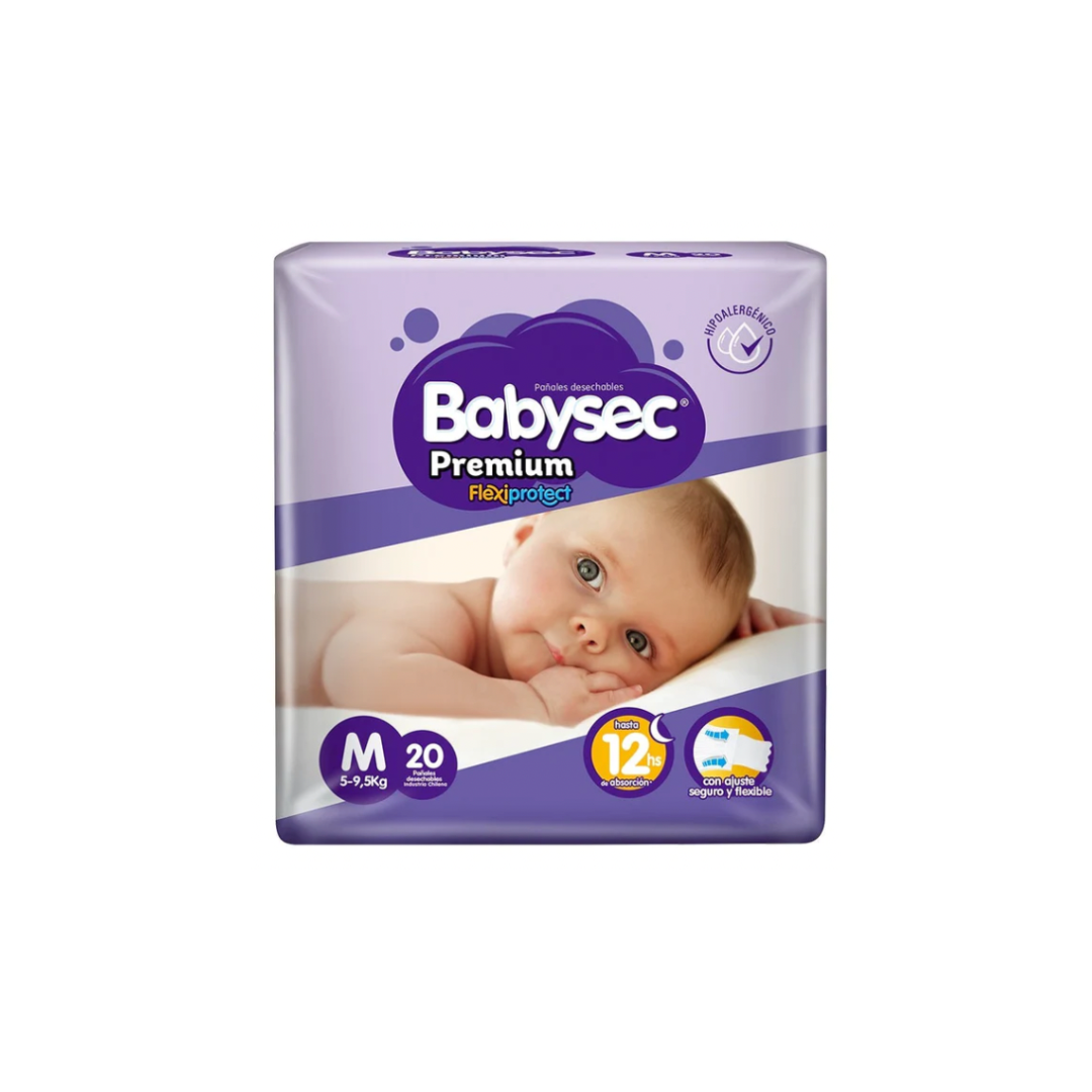 Pañales Babysec Premium